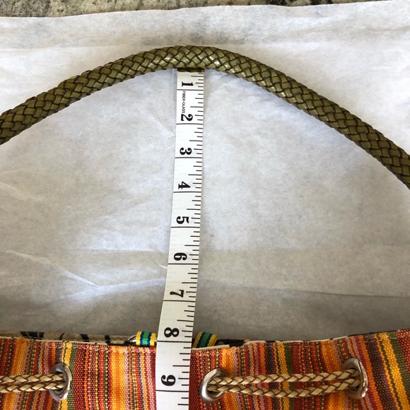 Ronald Furst fabric/leather handbag - Picture 9 of 9